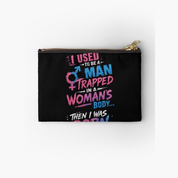 Item preview, I Used to Be a Man Trapped in a Woman's Body Then I Was Born – Retro Comedy Energy Forever designed and sold by RetroMini2026.
