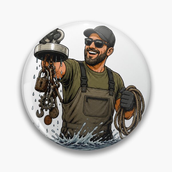 Item preview, Magnet fishing pasjonat. designed and sold by Giewont.