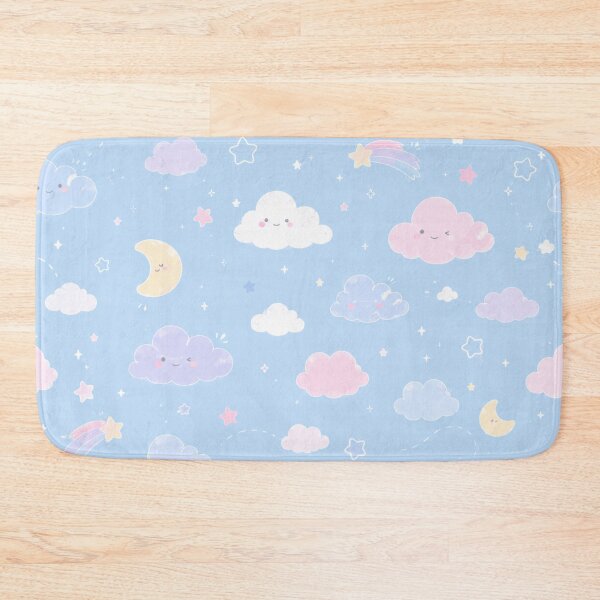Item preview, Cute Kawaii Pastel Clouds and Stars designed and sold by 0606PM.