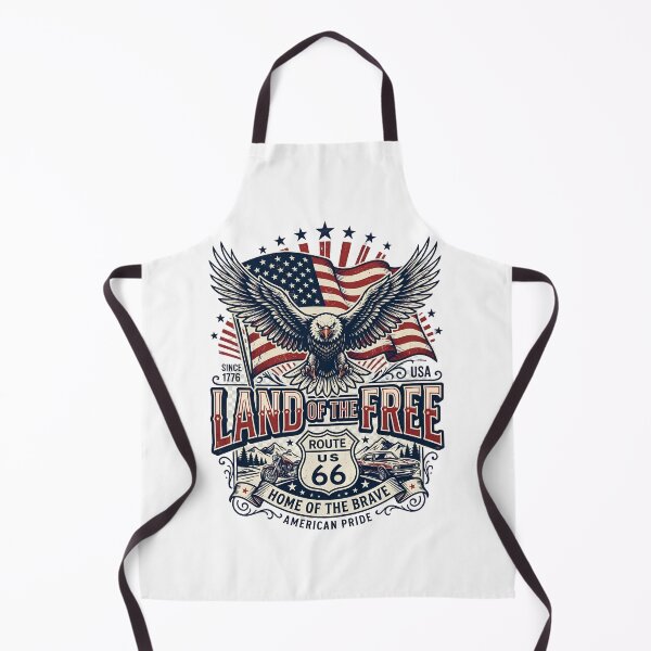 Item preview, Vintage American Pride: Land of The Free Eagle, Route 66 & Muscle Car designed and sold by Klrshop.