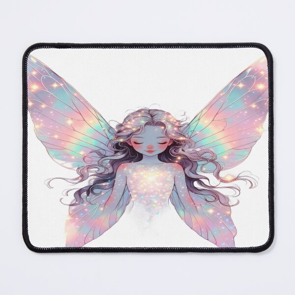 Item preview, Enchanted Starlight Fairy with Iridescent Wings designed and sold by Artisan Finds Online.