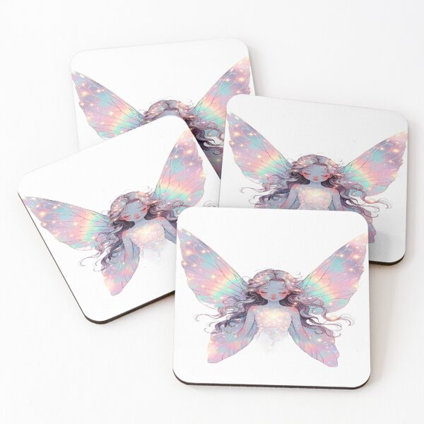Item preview, Enchanted Starlight Fairy with Iridescent Wings designed and sold by Artisan Finds Online.