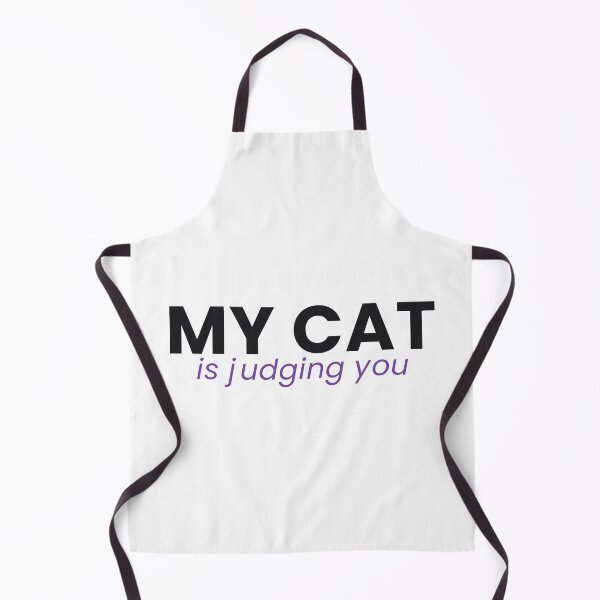 Item preview, My Cat Is Judging You Funny Cat Lover Tee designed and sold by 7Four1 Designs.