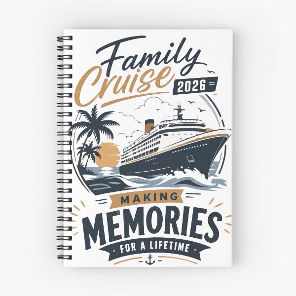 Item preview, Family Cruise 2026 – Making Memories For A Lifetime Cruise Vacation T-Shirt Design designed and sold by ucpstudio.