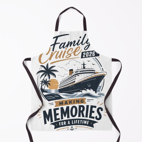 Item preview, Family Cruise 2026 – Making Memories For A Lifetime Cruise Vacation T-Shirt Design designed and sold by ucpstudio.