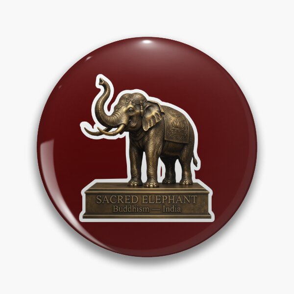 Item preview, Sacred Elephant Gold Bronze designed and sold by FASAventuras.