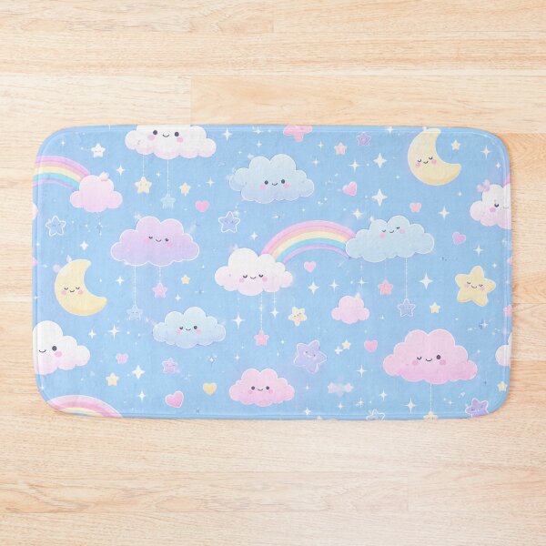 Item preview, Kawaii Pastel Clouds and Stars designed and sold by 0606PM.