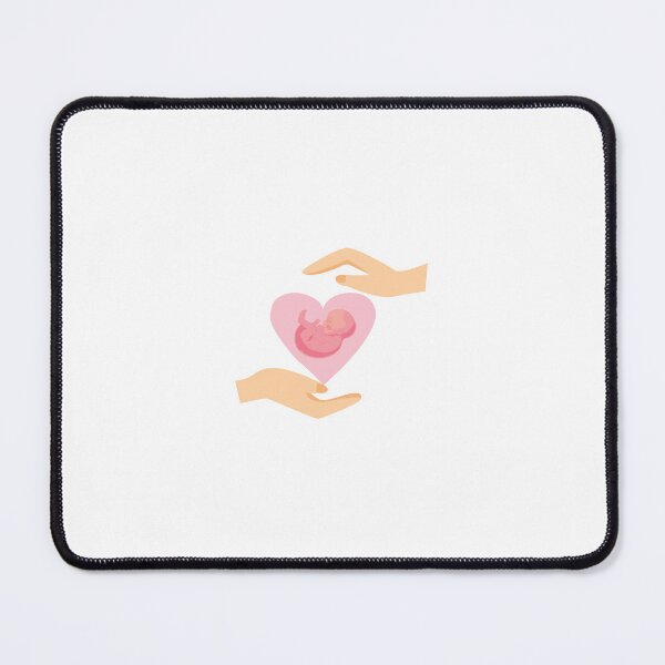 Item preview, Newborn Baby in Heart with Protecting Hands designed and sold by Markedin.