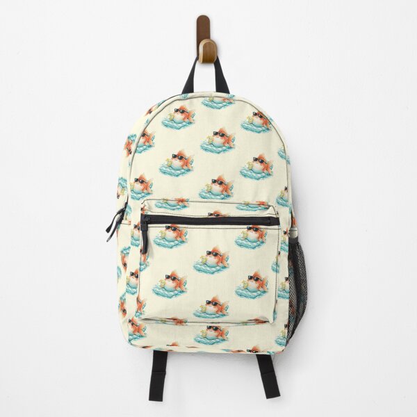 Item preview, Cute Goldfish with Lemonade – Ocean Fun Illustration designed and sold by DariaCraft.