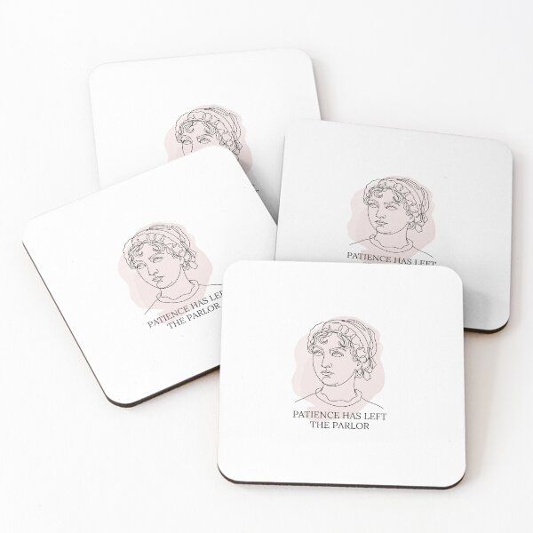 Item preview, Read Judge Repeat Jane Austen Funny Half Face Monocle designed and sold by Fenay Designs.