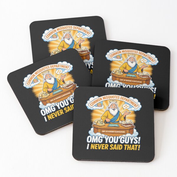 Item preview, I Never Said That Jesus Funny Religious for Faith and Humor Fans designed and sold by Redgiant87x.