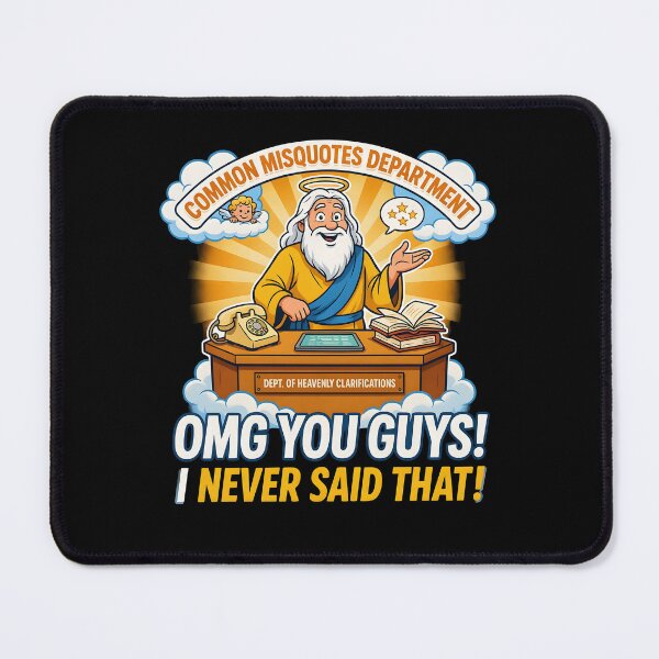 Item preview, I Never Said That Jesus Funny Religious for Faith and Humor Fans designed and sold by Redgiant87x.