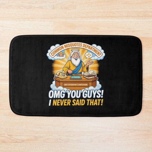 Item preview, I Never Said That Jesus Funny Religious for Faith and Humor Fans designed and sold by Redgiant87x.