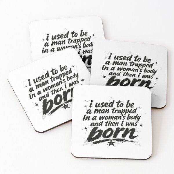 Item preview, I Used to Be a Man Trapped in a Woman's Body Then I Was Born – Comedy Fans Approved Forever designed and sold by RetroMini2026.
