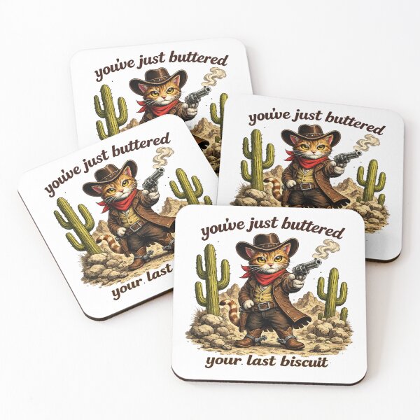 Item preview, You've Just Buttered Your Last Biscuit Funny Cowboy designed and sold by Zbixu.