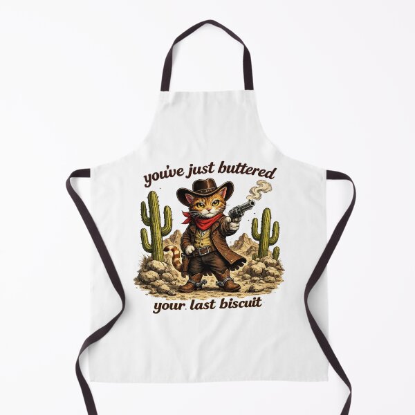 Item preview, You've Just Buttered Your Last Biscuit Funny Cowboy designed and sold by Zbixu.
