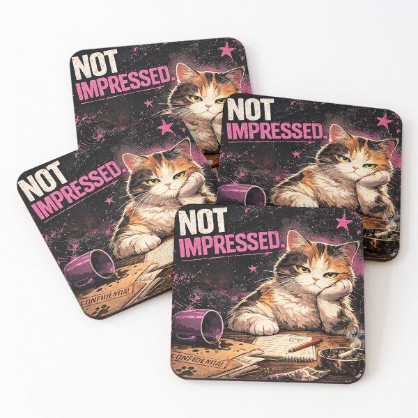 Item preview, Detective Cat - Not Impressed designed and sold by thirtyonestars.
