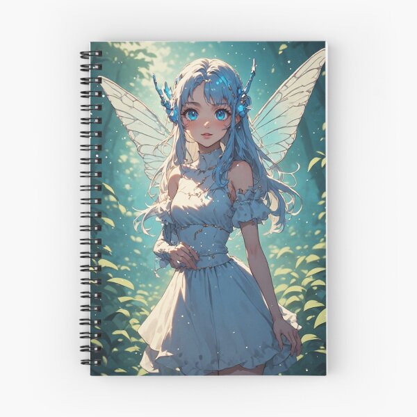 Item preview, Hada anime curiosa en un bosque designed and sold by ArtsJulian.