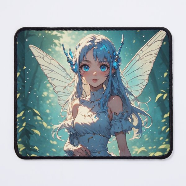 Item preview, Hada anime curiosa en un bosque designed and sold by ArtsJulian.