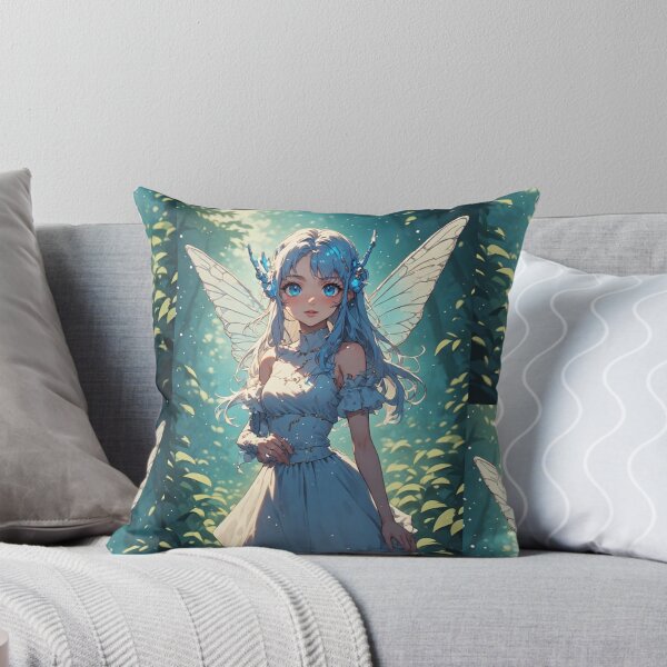 Artikelvorschau, Neugierige Anime-Fee in einem Wald entworfen und verkauft von ArtsJulian.