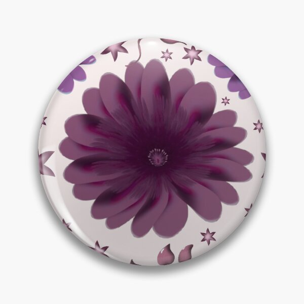 Item preview, Purple Celestial Floral Pattern designed and sold by HopeAndHustle.