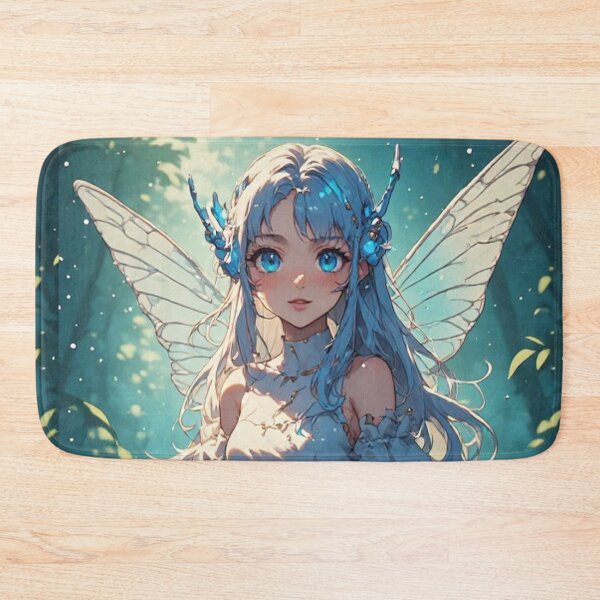 Artikelvorschau, Neugierige Anime-Fee in einem Wald entworfen und verkauft von ArtsJulian.