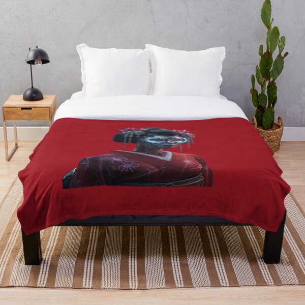 Item preview, Cyberpunk Geisha: Futuristic Android in Red Kimono designed and sold by ItzLacarth.