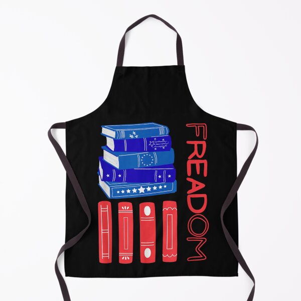 Item preview, Freadom Banned Books US Flag Pun Patriotic Bookworm Librarian Reader Graphic Art designed and sold by River Silva.