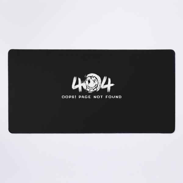 Item preview, 404 Page Not Found Horror Smiley Design designed and sold by spywareline.