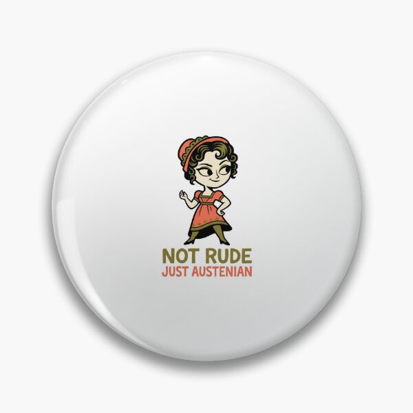 Item preview, Booked Busy and Quietly Judging Jane Austen Funny Meme designed and sold by Fenay Designs.