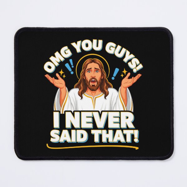 Item preview, I Never Said That Jesus Funny Christian for God Lovers and Believers designed and sold by Redgiant87x.