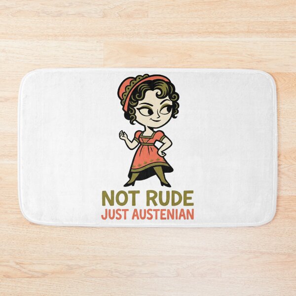 Item preview, Booked Busy and Quietly Judging Jane Austen Funny Meme designed and sold by Fenay Designs.