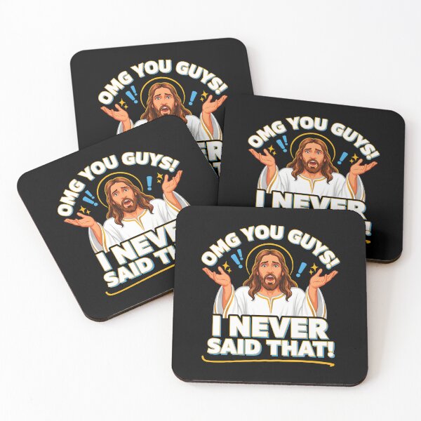 Item preview, I Never Said That Jesus Funny Christian for God Lovers and Believers designed and sold by Redgiant87x.