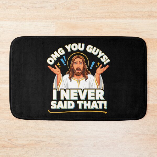 Item preview, I Never Said That Jesus Funny Christian for God Lovers and Believers designed and sold by Redgiant87x.