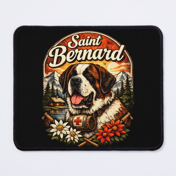 Item preview, Saint Bernard Alpine Rescue Heritage designed and sold by blankTeeShirt.
