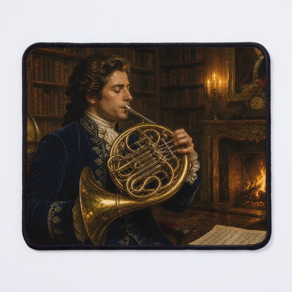 Item preview, The Horn's Echo: A Poetic French Horn Solo in Baroque Shadow designed and sold by DoReMiStudio.