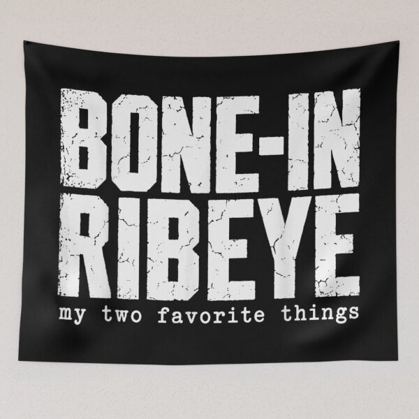 Item preview, Funny Bone In Ribeye My Two Favorite Things Steak Grilling BBQ Meat Lover designed and sold by River Silva.