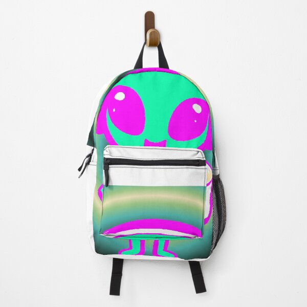 Item preview, Alien Kawaii Headphones Neon Brown Extraterrestrial Rave Psychedelic Meme designed and sold by AstronautMerch.