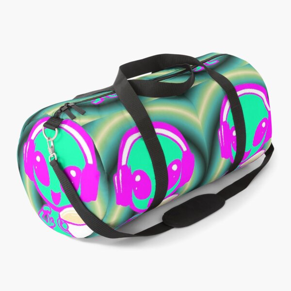 Item preview, Alien Kawaii Headphones Neon Brown Extraterrestrial Rave Psychedelic Meme designed and sold by AstronautMerch.