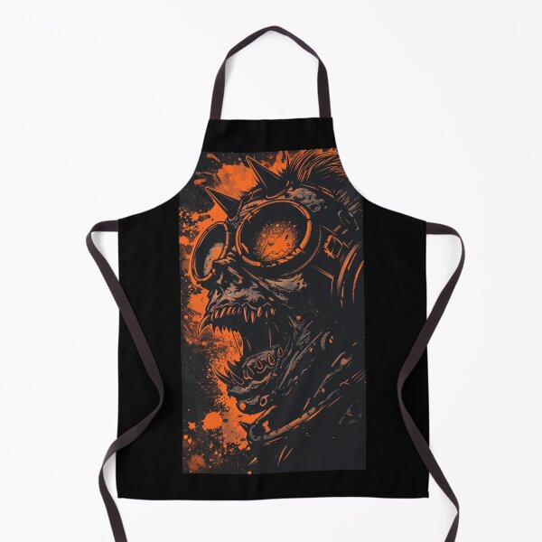 Item preview, Cyberpunk Mutant Raider T-Shirt - Screaming Wasteland Berserker Tee designed and sold by VectorForge.