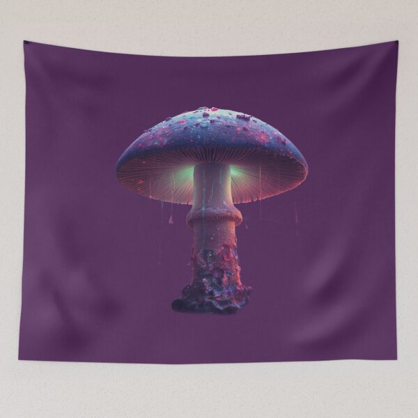 Item preview, Cosmic Mushroom: Glowing Galaxy Magic Mushroom designed and sold by ItzLacarth.