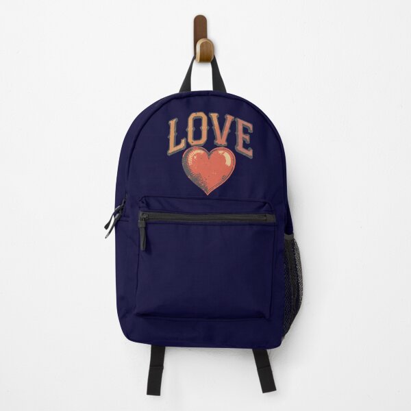 Item preview, Vintage Distressed Love Heart Typography - Retro Rustic Aesthetic designed and sold by Melian Vintage.