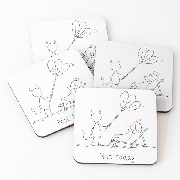 Item preview, Not today. designed and sold by byMosia.