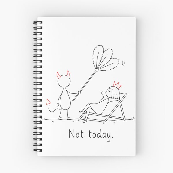 Item preview, Not today. designed and sold by byMosia.