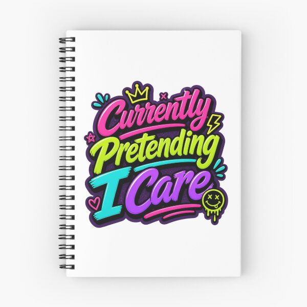Item preview, Currently Pretending I Care designed and sold by Zebaiche.