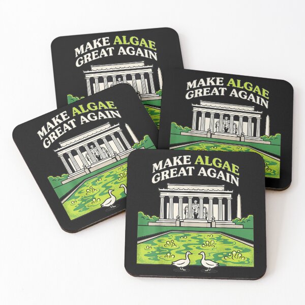 Item preview, funny make algae great again lincoln reflecting pool midterm  designed and sold by mariazin.