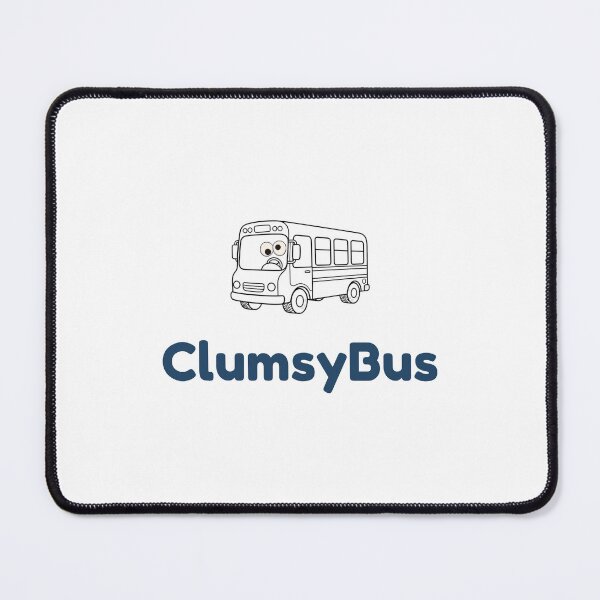 Item preview, Clumsy Bus Funny Googly Eyes School Bus Cartoon designed and sold by ClumsyStudio.