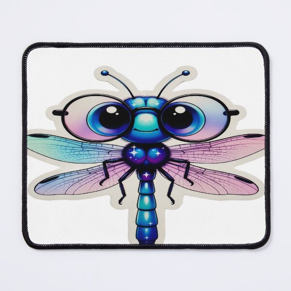Item preview, Sparkling Dragonfly with Oversized Glasses designed and sold by Artisan Finds Online.