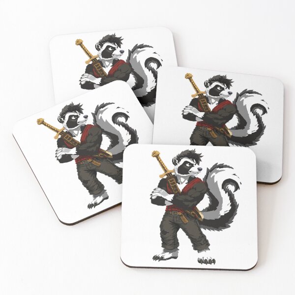 Item preview, Skunk Warrior designed and sold by KlakkDrawsStuff.