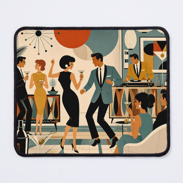 Item preview, Mid Century Modern Hip Martini Party designed and sold by Lee Hiller Designs.